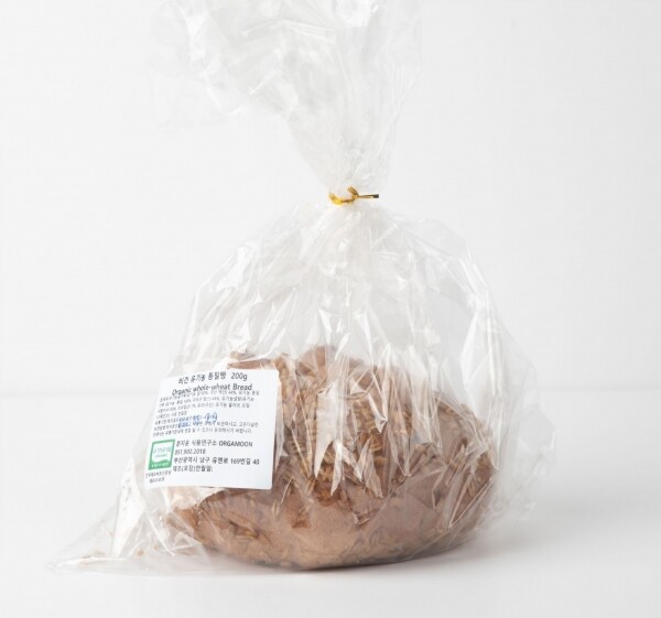 유기가공식품 전문베이커리 올가문,비건 유기농 통밀빵 Vegan Organic Whole Wheat Bread