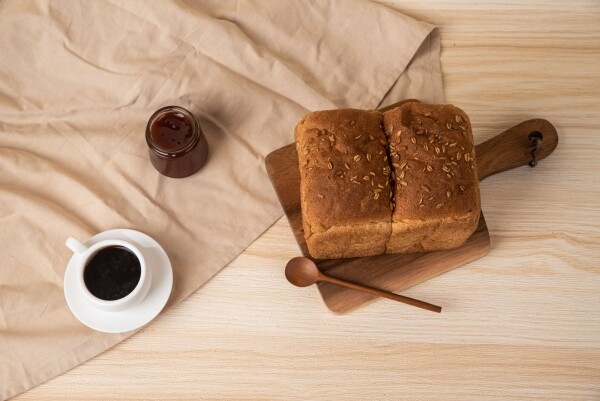 유기가공식품 전문베이커리 올가문,비건 유기농 통밀식빵 Vegan Organic Whole Wheat Bread