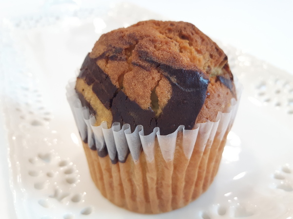유기가공식품 전문베이커리 올가문,마블 쇼콜라 머핀 Marble Chocolat Muffin